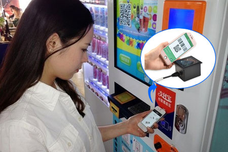 二维码扫码模组在自助设备上的运用